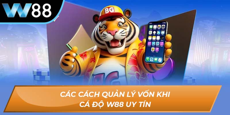 Các cách quản lý vốn khi cá độ W88 uy tín