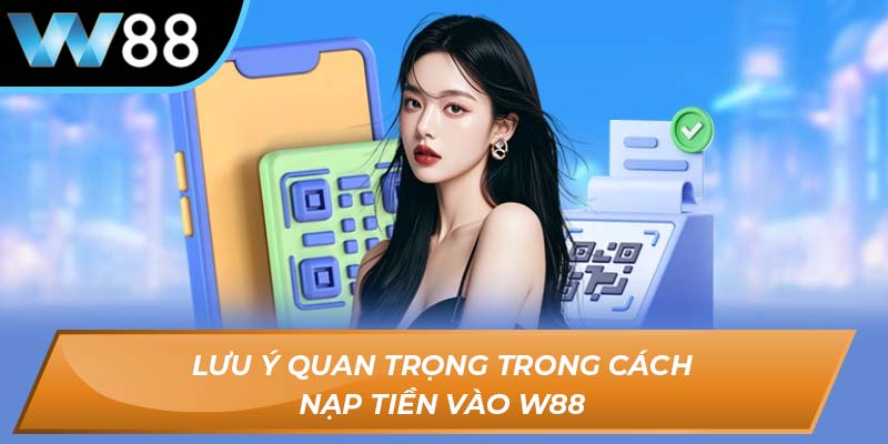 cách nạp tiền vào W88